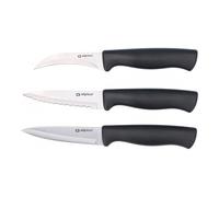 Alpina 3 Piece Santoku & Utility Kitchen Knife Starter Set