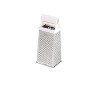 Alpina 871125297950 Multi-Purpose Grater, Stainless Steel, White, 10.5 x 8.5 x 24.5 cm