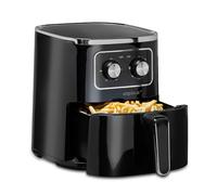 alpina Airfryer 4.5L Hot Air Fryer 1-4 Person Air Fryer with Timer Function Adjustable Temperature 80-200 Degree Hot Air Oven 1400W