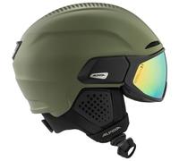 ALPINA Unisex - Adults, ALTO Q-LITE ski helmet, olive matt, 55-59 cm