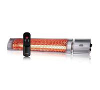 Alpina Electric Patio Heater Indoor Outdoor Infrared Hanging Heater with Remote Control 2000W