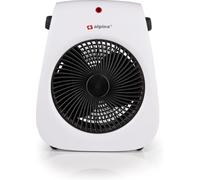 alpina Fan heater, electric, max. 2000 W, heating and cooling, up to 20 m², white and black
