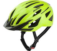 ALPINA GENT MIPS, be visible gloss, 55-59 cm, optimally ventilated touring bike helmet for ideal protection and comfort for adults, visibility thanks to integrated light