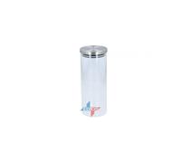 Alpina Glass Storage Jar With Lid 1.5L