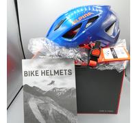 Alpina Junior Pico Bike Cycle Helmet Size 50-55cm Blue Gloss Made In Germany