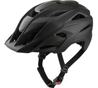 ALPINA KAMLOOP, black matt, 55-59 cm, versatile all-mountain and trail riding helmet for optimum protection and comfort for adults