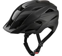 ALPINA KAMLOOP, black matt 60-64 cm, versatile all-mountain and trail riding helmet for optimum protection and comfort for adults