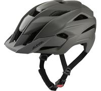 ALPINA KAMLOOP, coffee-grey matt, 55-59 cm, versatile all-mountain and trail riding helmet for optimum protection and comfort for adults