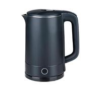 alpina Kettle 1.5 Liter 1850-2200W - Cordless Kettle with Automatic Shut-Off - with Indicator Light - Black - Stainless Steel Inside