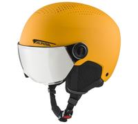 Alpina - Kid's Zupo Visor Q-Lite Mirror S3 - Ski helmet size 48-52 cm, orange