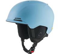 ALPINA KROON MIPS - Individually adjustable ski helmet, with removable liner, particularly shock-absorbing, ideal for adults - smoke-blue matt - 55-59 cm