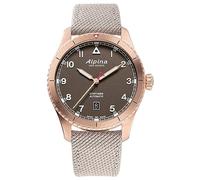Alpina Men's Analog Swiss Automatic Watch with Rubber Strap AL-525BR4S24