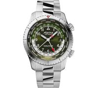 Alpina Men's Analogue Quartz Watch with Stainless Steel Strap AL-255GR4S26B