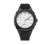 Alpina Men's Automatic Alpiner Watch, Black Rubber Strap, White Dial Style: AL-650LGLBL4AEBDLC