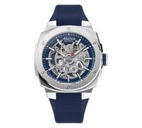Alpina Men's Automatic Alpiner Watch, Blue Rubber Strap, Blue Dial Style: AL-520NSKT3AE6
