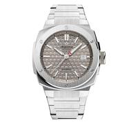 Alpina Men's Automatic Alpiner Watch, Silver-Tone Stainless Steel Bracelet, Beige Dial, Date Style: AL-525BG3AE6B