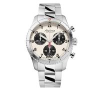 Alpina Men's Chronograph Quartz Watch Startimer Pilot Swiss Made