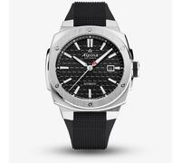 Alpina Mens Extreme Automatic Black Rubber Strap Watch AL-525B4AE6