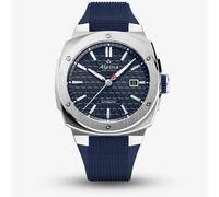 Alpina Mens Extreme Automatic Navy Rubber Strap Watch AL-525N4AE6