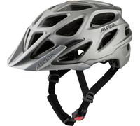 ALPINA MYTHOS 3.0 - Lightweight and well-ventilated bicycle helmet for adults - Adjustable helmet with antibacterial pads for optimum comfort and protection, dark-silver matt, 52-57 cm