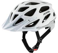 ALPINA MYTHOS Reflective - Light, safe and highly visible bicycle helmet for adults - Adjustable helmet with antibacterial pads for optimum comfort and protection, white reflective, 52-57 cm
