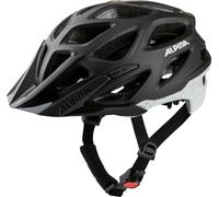 ALPINA MYTHOS Reflective - Light, safe and highly visible bicycle helmet for adults - Adjustable helmet with antibacterial pads for optimum comfort and protection, black reflective, 57-62 cm