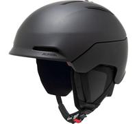 Alpina Nax and safe helmet with washable padding, reinforced protection, adjustable vents, optimal comfort, black matt, 59-63