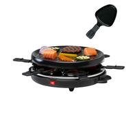 alpina Raclette Grill 800W - Gourmet Set for 8 People - with Removable Baking Tray