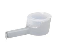 alpina Sealing Clips with Pouring Spout, Pack of 2, Sealing Clips 2-in-1 with Pouring Spout, Clips for Bags and Bag Clips for Food, 13.5 x 8 x 4.5 cm, Grey