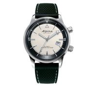 Alpina Seastrong Diver Heritage Black Rubber Strap Watch