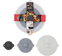 alpina. Silicone Lid Set - 3 Pieces - Diameter 12/20/28 cm - Silicone