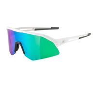 Sunglasses Alpina Sonic HR Q White Matt/Green Mirror 17 53 120 Größe: 53