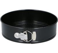 alpina Spring Cake Tin with Base 24 x 7 cm Steel Black