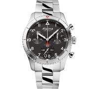 Alpina Startimer Pilot Quartz Chronograph Black Watch ALP-365
