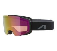 ALPINA TAOS Q-LITE - mirrored, contrast-enhancing ski goggles with 100% UV protection, for adults