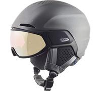 ALPINA Unisex - Adult, ALTO QV ski helmet, gunmetal matt, 51-55 cm