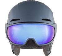 ALPINA Unisex - Adult, ALTO QV ski helmet, ink matt, 51-55 cm