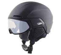 ALPINA Unisex - Adult, ALTO V ski helmet, black matt, 55-59 cm | With visor - individual size adjustment
