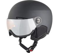 ALPINA Unisex - Adult, ARBER VISOR ski helmet, black matt, 58-61 cm