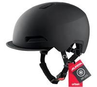 ALPINA Unisex - Adult, BROOKLYN cycling helmet, black matt, 57-61 cm