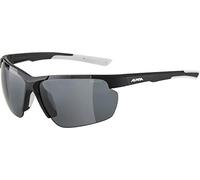 ALPINA Unisex - Adult, DEFEY HR sports glasses, black-white matt, One Size