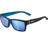 ALPINA Unisex - Adult, KACEY sunglasses, black matt-blue, One Size