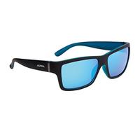 ALPINA Unisex - Adult, KACEY sunglasses, black matt-blue, One Size