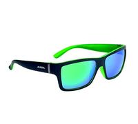 ALPINA Unisex - Adult, KACEY sunglasses, black matt-green, One Size