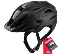 ALPINA Unisex - Adult, KAMLOOP cycling helmet, black matt, 51-55 cm