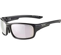 ALPINA Unisex - Adult, LYRON S sports glasses, black gloss, One Size