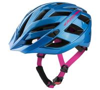 ALPINA Unisex - Adult, PANOMA 2.0 cycling helmet, true blue-pink gloss, 52-57 cm