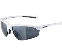 ALPINA Unisex - Adult, TRI-EFFECT 2.0 sports glasses, white gloss, One Size