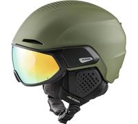 ALPINA Unisex - Adults, ALTO Q-LITE ski helmet, olive matt, 51-55 cm