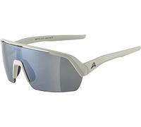 ALPINA Unisex - Adults, TURBO HR sports glasses, cool-grey matt/black, One Size